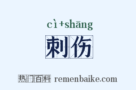 刺伤是什么意思的图片